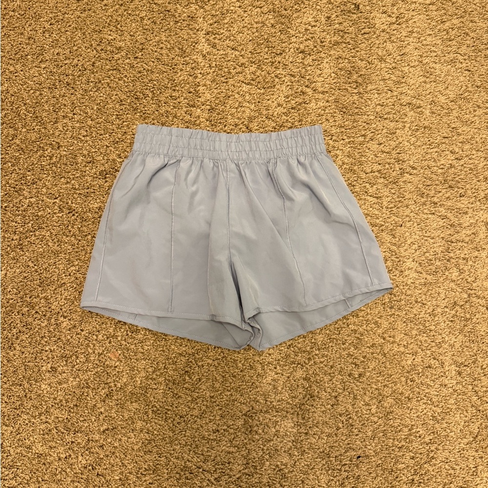 Girls Light Blue Shorts